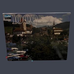 NEW SEALED Guild 1000 piece puzzle Berner Overland Switzerland Hasbro